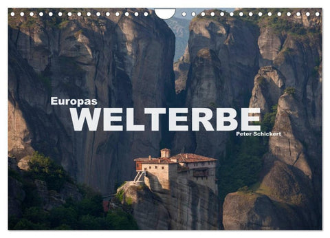 Europas Welterbe (Wandkalender 2026 DIN A4 quer), CALVENDO Monatskalender
