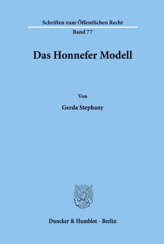 Das Honnefer Modell.