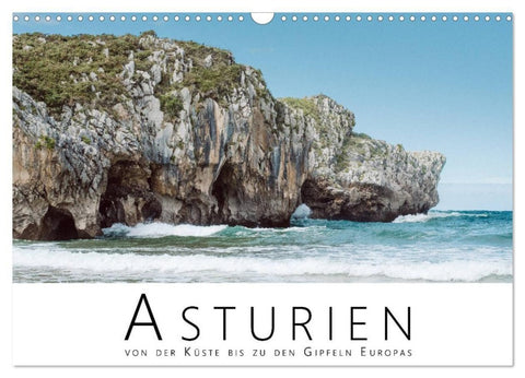 Asturien - Von der Küste bis zu den Gipfeln Europas (Wandkalender 2027 DIN A3 quer), CALVENDO Monatskalender