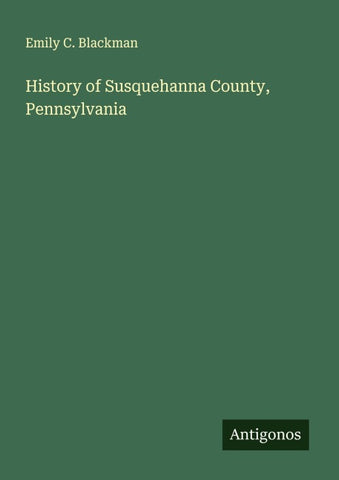 History of Susquehanna County, Pennsylvania