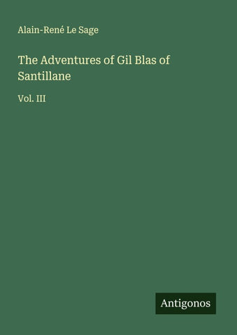 The Adventures of Gil Blas of Santillane