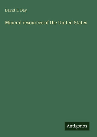 Mineral resources of the United States