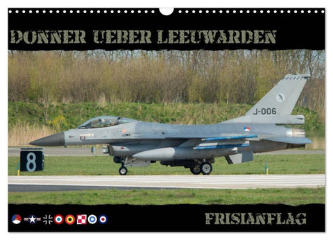 Donner ueber Leeuwarden (Wandkalender 2027 DIN A3 quer), CALVENDO Monatskalender