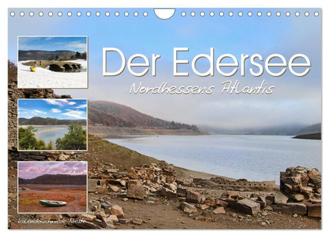 Der Edersee, Nordhessens Atlantis (Wandkalender 2027 DIN A4 quer), CALVENDO Monatskalender