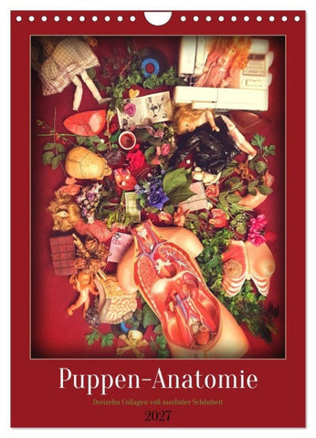 Puppen-Anatomie (Wandkalender 2027 DIN A4 hoch), CALVENDO Monatskalender