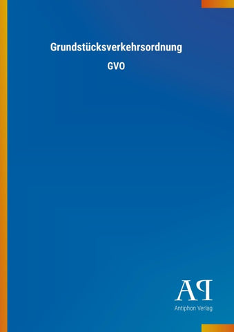 Grundstücksverkehrsordnung