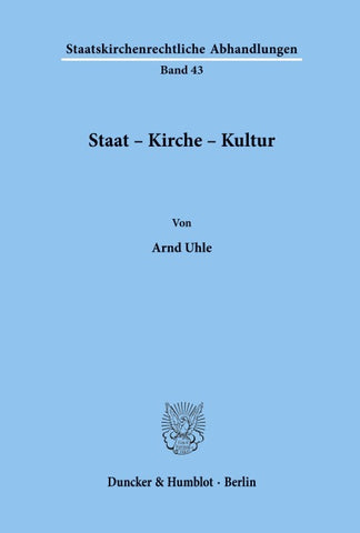 Staat - Kirche - Kultur.