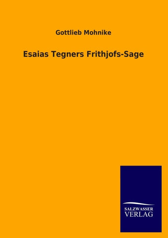 Esaias Tegners Frithjofs-Sage