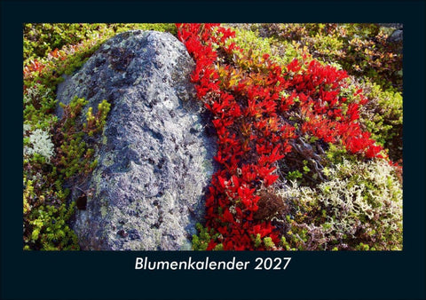 Blumenkalender 2027 Fotokalender DIN A5