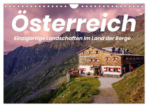 Österreich - Einzigartige Landschaften im Land der Berge. (Wandkalender 2027 DIN A4 quer), CALVENDO Monatskalender