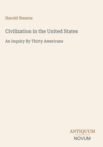 Civilization in the United States