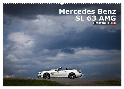 Mercedes-Benz SL 63 AMG (Wandkalender 2026 DIN A2 quer), CALVENDO Monatskalender