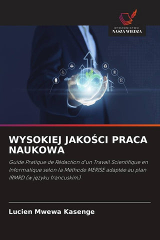 WYSOKIEJ JAKO¿CI PRACA NAUKOWA