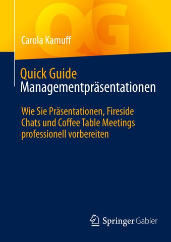 Quick Guide Managementpräsentationen