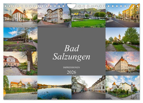 Bad Salzungen Impressionen (Wandkalender 2026 DIN A4 quer), CALVENDO Monatskalender