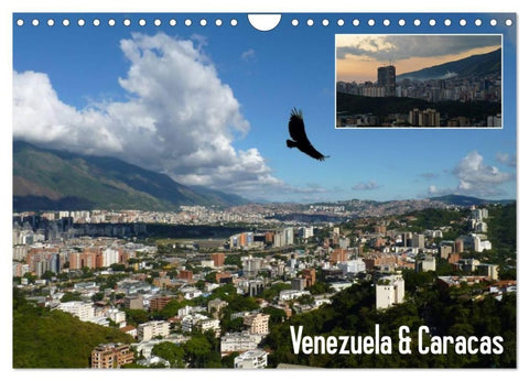 Venezuela & Caracas (Wandkalender 2027 DIN A4 quer), CALVENDO Monatskalender