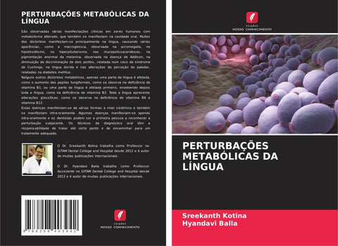 PERTURBAÇÕES METABÓLICAS DA LÍNGUA