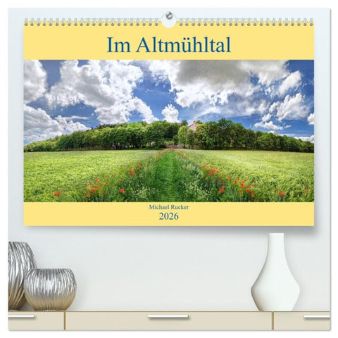 Im Altmühltal (hochwertiger Premium Wandkalender 2026 DIN A2 quer), Kunstdruck in Hochglanz