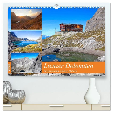 Lienzer Dolomiten (hochwertiger Premium Wandkalender 2026 DIN A2 quer), Kunstdruck in Hochglanz