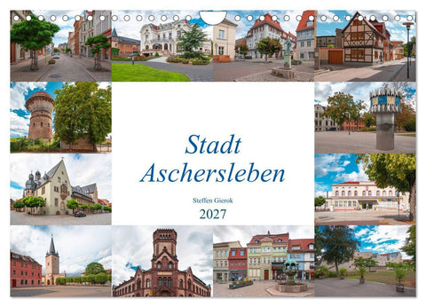 Stadt Aschersleben (Wandkalender 2027 DIN A4 quer), CALVENDO Monatskalender