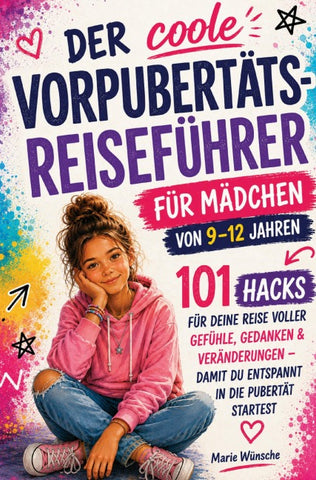 Der coole Vorpubertäts-Reiseführer für Mädchen von 9-12 Jahren