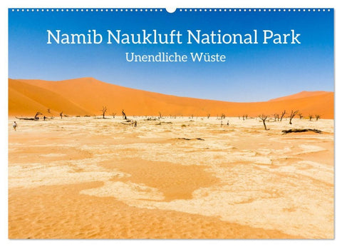 Namib Naukluft National Park - Unendliche Wüste (Wandkalender 2026 DIN A2 quer), CALVENDO Monatskalender