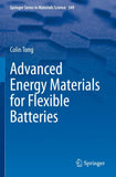 Advanced Energy Materials for Flexible Batteries