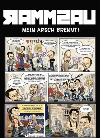 RAMMSAU, mein Arsch brennt! Haerter als Rammstein - sarkastischer als Eisbrecher