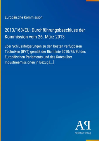 2013/163/EU: Durchführungsbeschluss der Kommission vom 26. März 2013