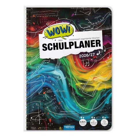 TRÖTSCH - Schulplaner WOW Waves 26/27