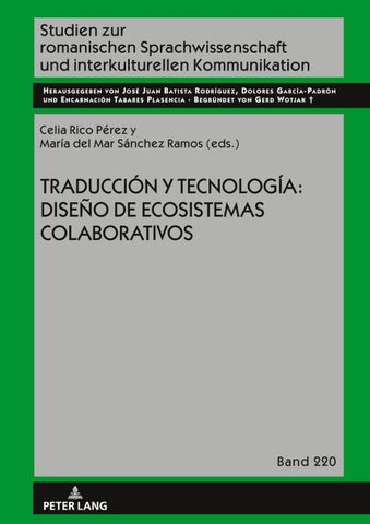 Traducción y tecnología: diseño de ecosistemas colaborativos