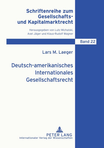 Deutsch-amerikanisches Internationales Gesellschaftsrecht