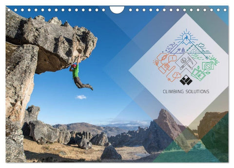 Climbing Solutions - Bergsport weltweit (Wandkalender 2027 DIN A4 quer), CALVENDO Monatskalender