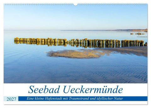 Seebad Ueckermünde (Wandkalender 2027 DIN A2 quer), CALVENDO Monatskalender