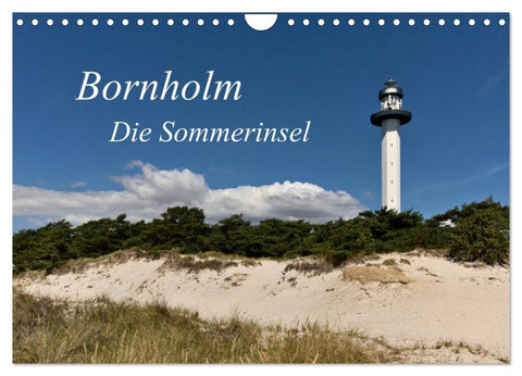 Bornholm - Die Sommerinsel (Wandkalender 2026 DIN A4 quer), CALVENDO Monatskalender