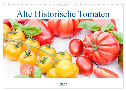 Alte Historische Tomaten (Wandkalender 2027 DIN A3 quer), CALVENDO Monatskalender