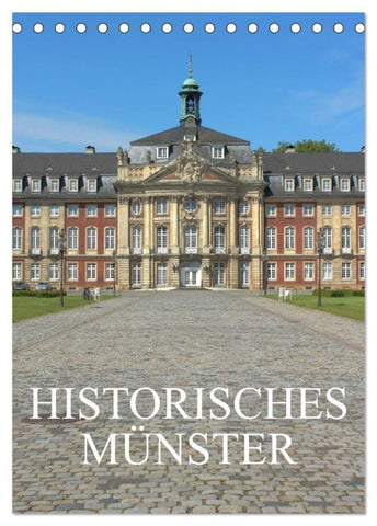 Historisches Münster (Tischkalender 2027 DIN A5 hoch), CALVENDO Monatskalender