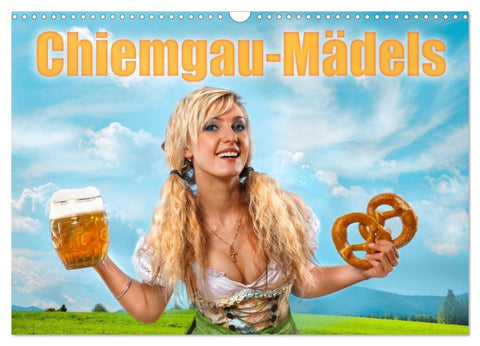 Chiemgau-Mädels (Wandkalender 2026 DIN A3 quer), CALVENDO Monatskalender