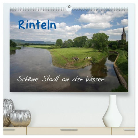 Rinteln (hochwertiger Premium Wandkalender 2027 DIN A2 quer), Kunstdruck in Hochglanz