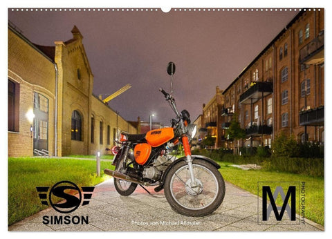 Simson S51c (Wandkalender 2027 DIN A2 quer), CALVENDO Monatskalender