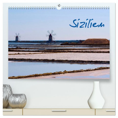 Sizilien (hochwertiger Premium Wandkalender 2026 DIN A2 quer), Kunstdruck in Hochglanz