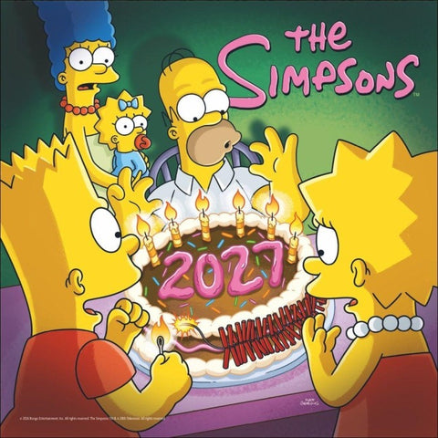 The Simpsons Broschurkalender 2027
