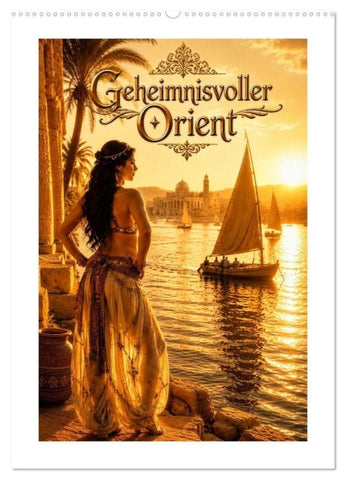 Geheimnisvoller Orient (Wandkalender 2027 DIN A2 hoch), CALVENDO Monatskalender