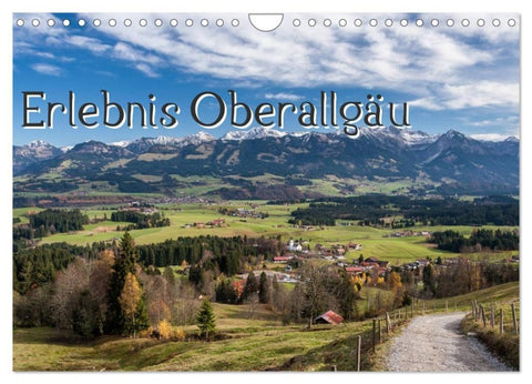 Erlebnis Oberallgäu (Wandkalender 2027 DIN A4 quer), CALVENDO Monatskalender