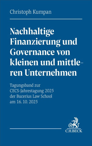 Nachhaltige Finanzierung und Governance von kleinen und mittleren Unternehmen