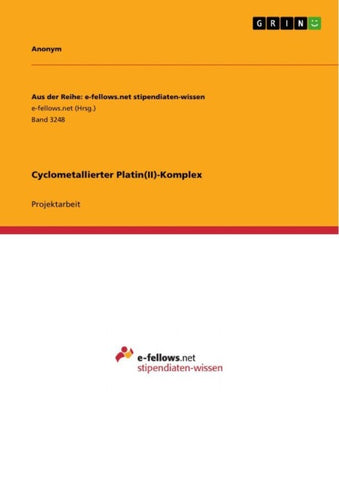 Cyclometallierter Platin(II)-Komplex