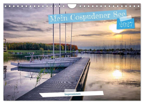 Mein Cospudener See (Wandkalender 2027 DIN A4 quer), CALVENDO Monatskalender