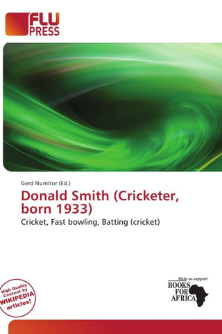 Donald Smith (Cricketer, born 1933)