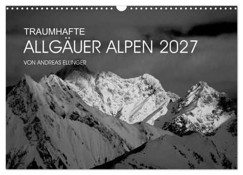Traumhafte Allgäuer Alpen (Wandkalender 2027 DIN A3 quer), CALVENDO Monatskalender