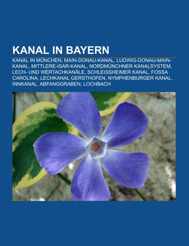 Kanal in Bayern